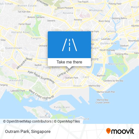 Outram Park map