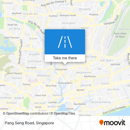 Pang Seng Road map