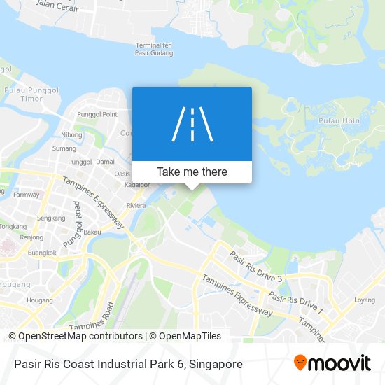 Pasir Ris Coast Industrial Park 6 map