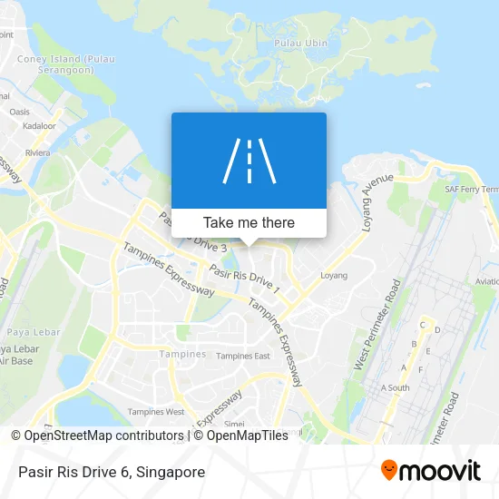 Pasir Ris Drive 6地图