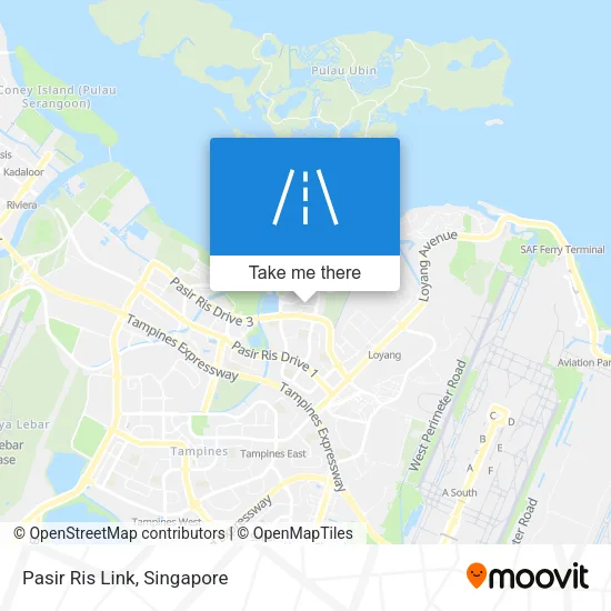 Pasir Ris Link map