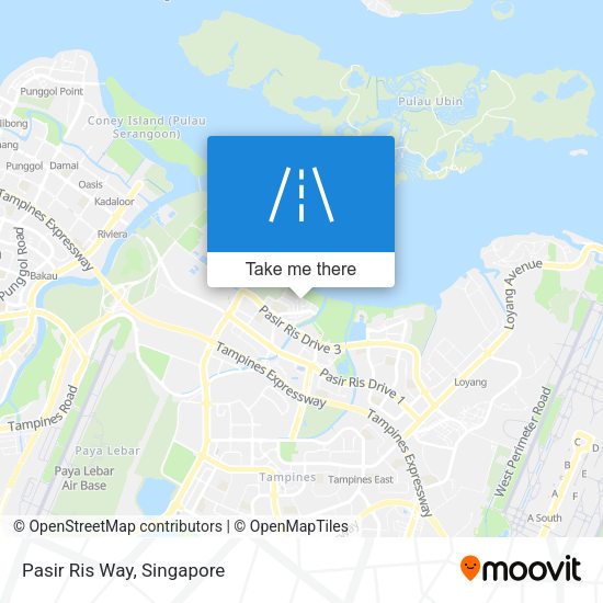 Pasir Ris Way map