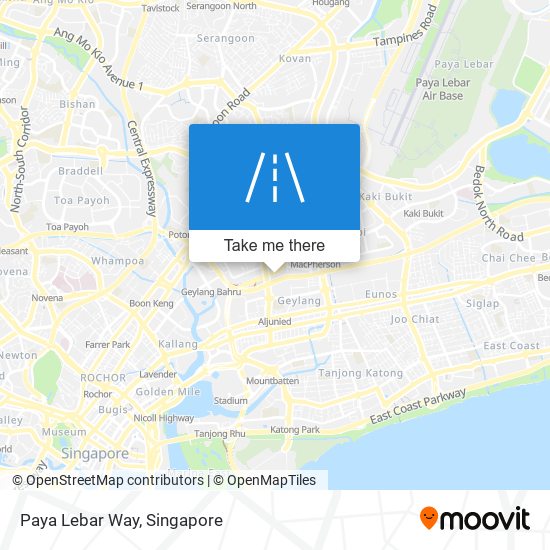 Paya Lebar Way map