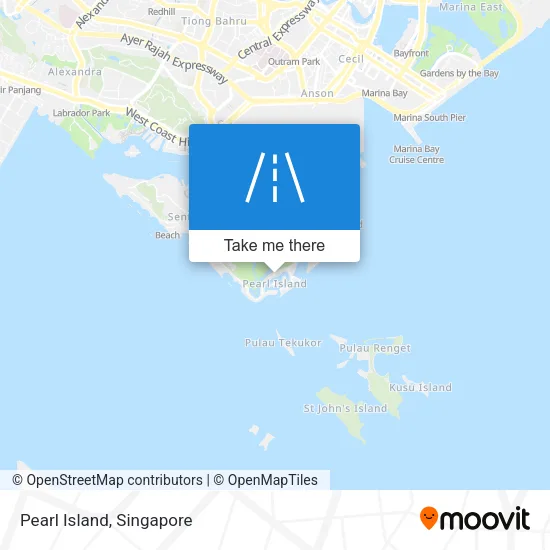 Pearl Island map