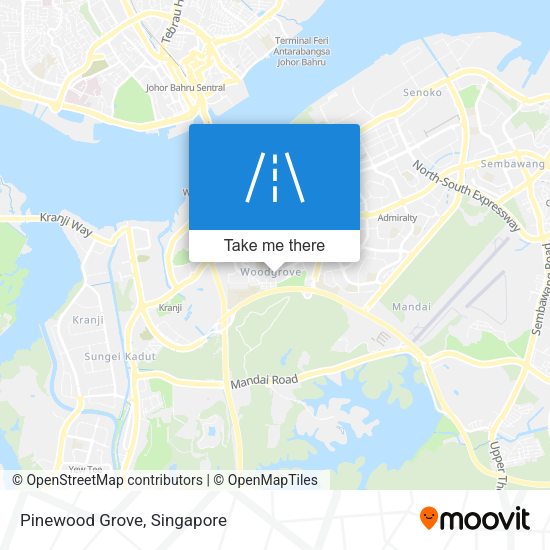 Pinewood Grove map