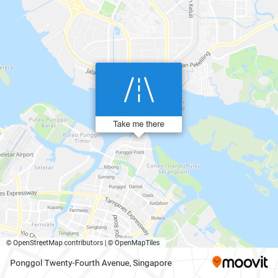 Ponggol Twenty-Fourth Avenue map