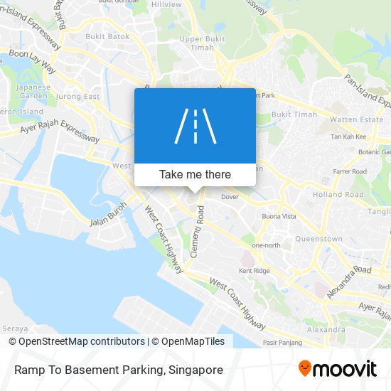 Ramp To Basement Parking map