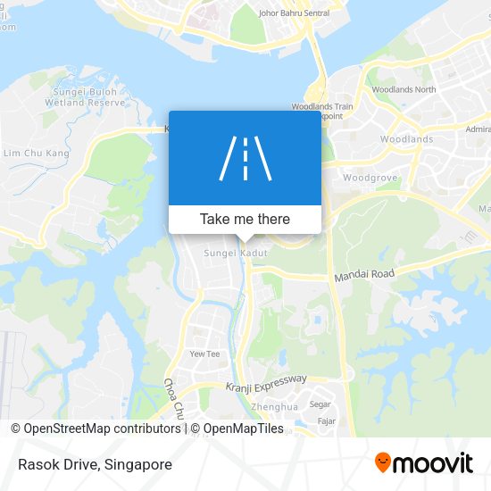 Rasok Drive map