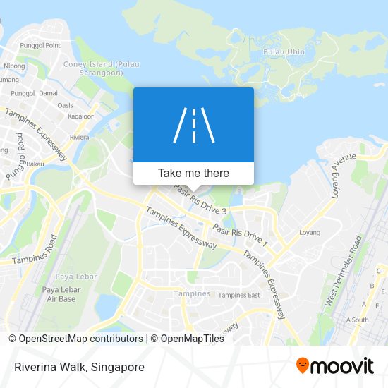 Riverina Walk map