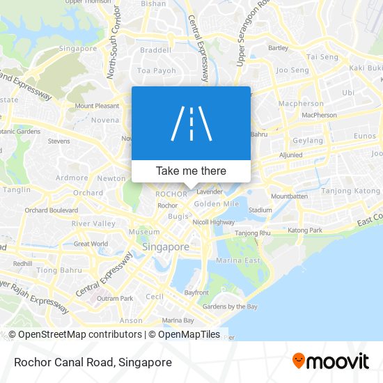 Rochor Canal Road map