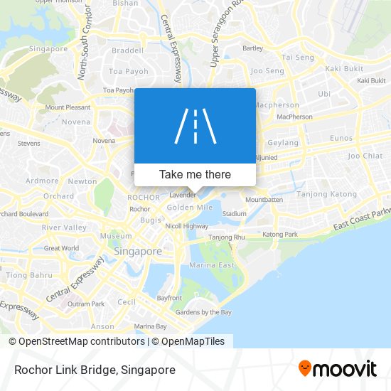 Rochor Link Bridge地图