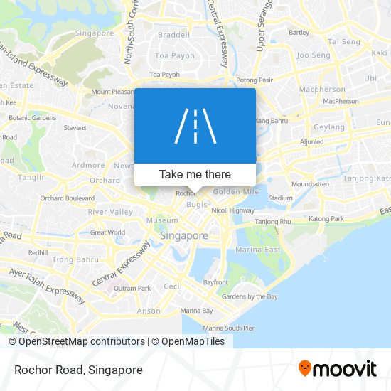 Rochor Road map