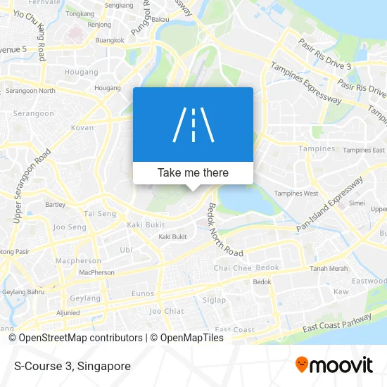 S-Course 3 map