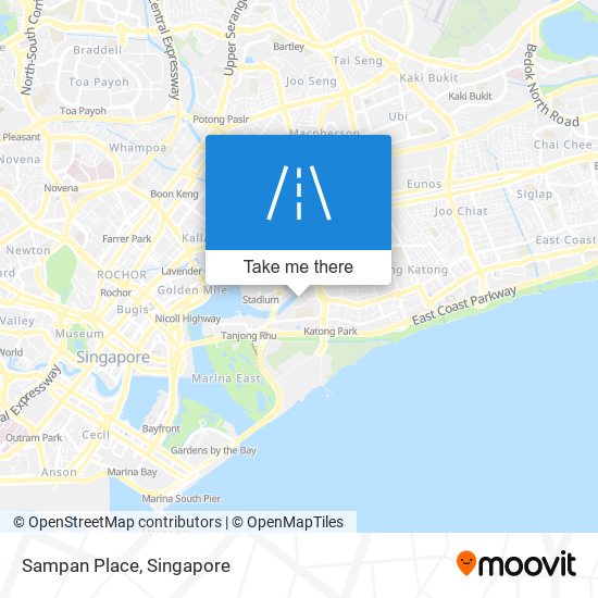 Sampan Place map