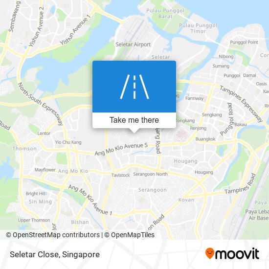 Seletar Close map