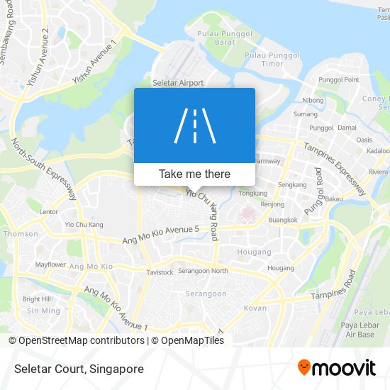 Seletar Court map