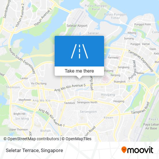 Seletar Terrace map