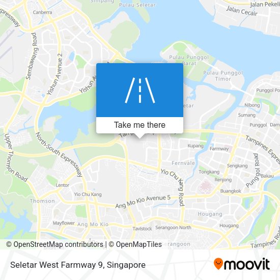 Seletar West Farmway 9 map