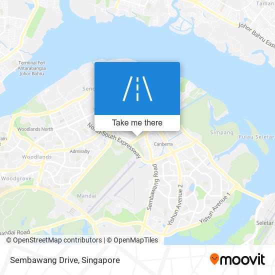 Sembawang Drive map