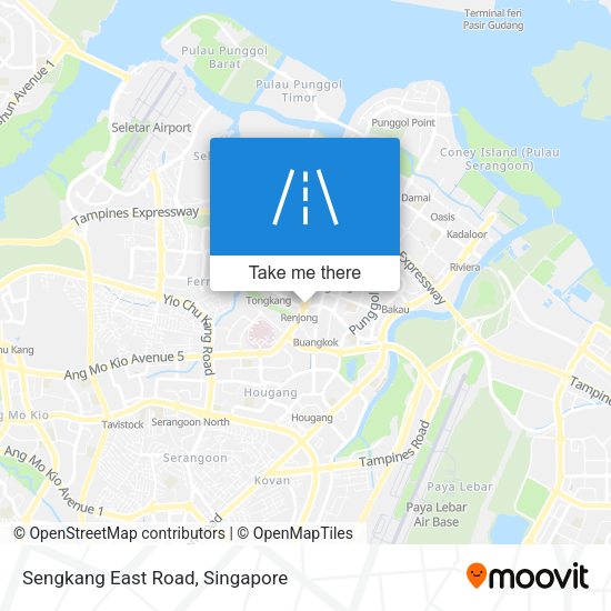 Sengkang East Road map