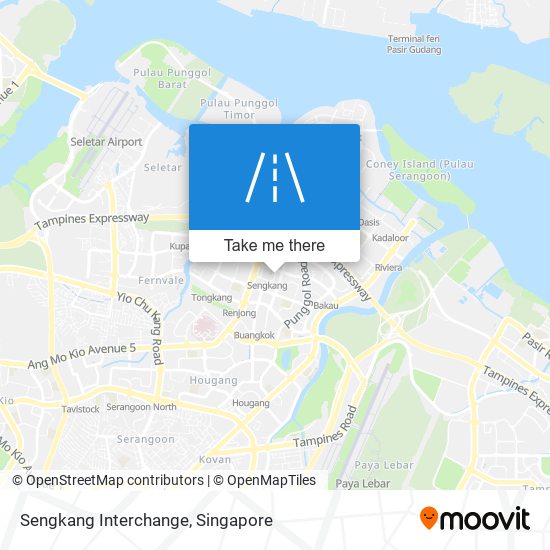 Sengkang Interchange地图