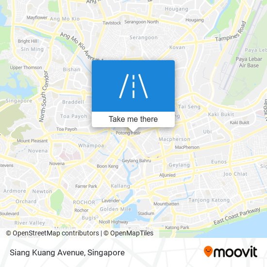 Siang Kuang Avenue map