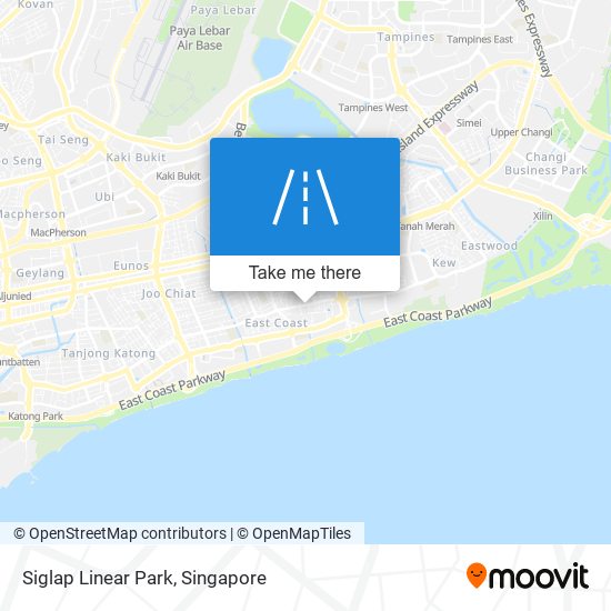 Siglap Linear Park地图