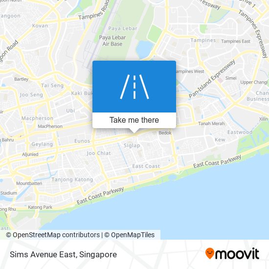 Sims Avenue East地图