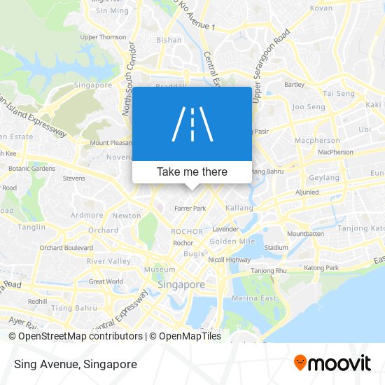 Sing Avenue map