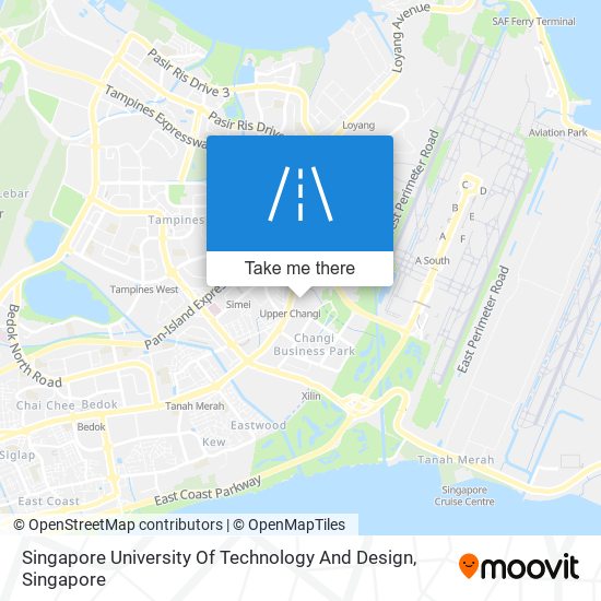 Singapore University Of Technology And Design map