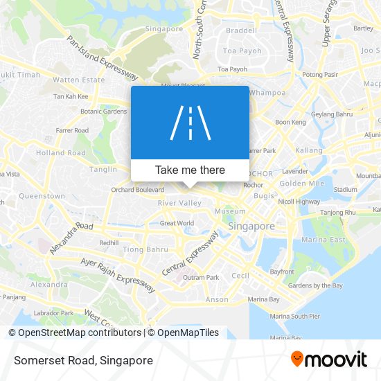 Somerset Road地图