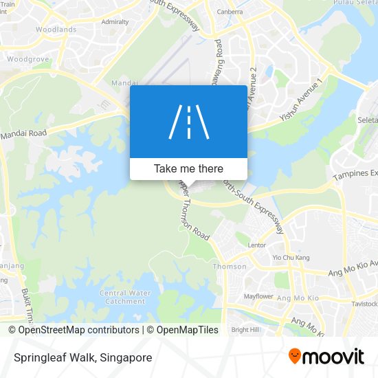 Springleaf Walk map