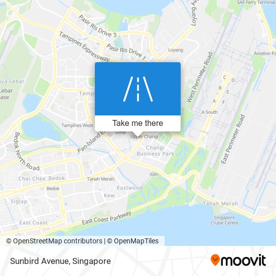Sunbird Avenue地图