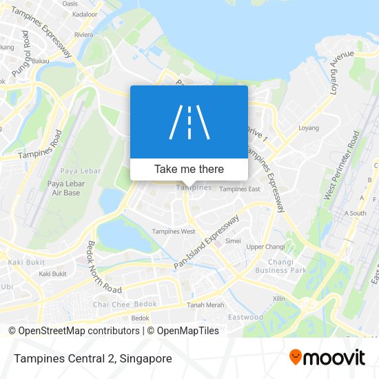 Tampines Central 2 map