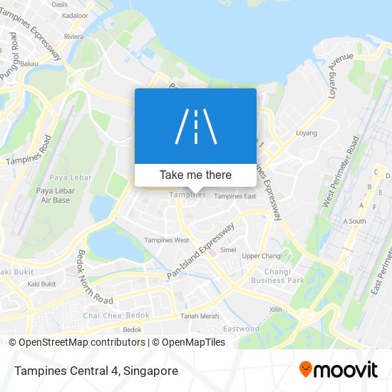 Tampines Central 4 map