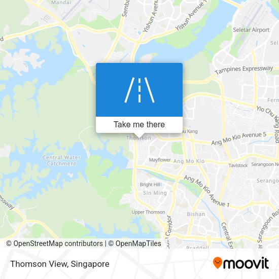 Thomson View map