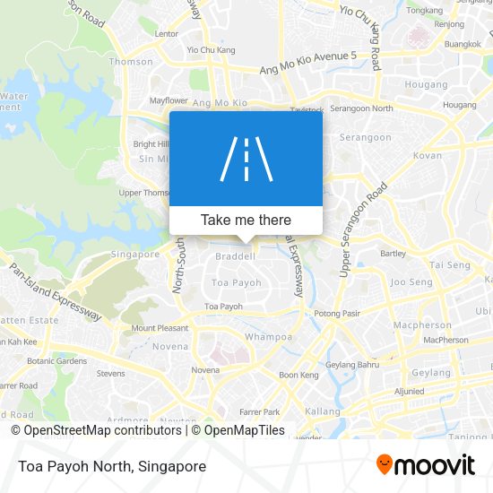 Toa Payoh North map