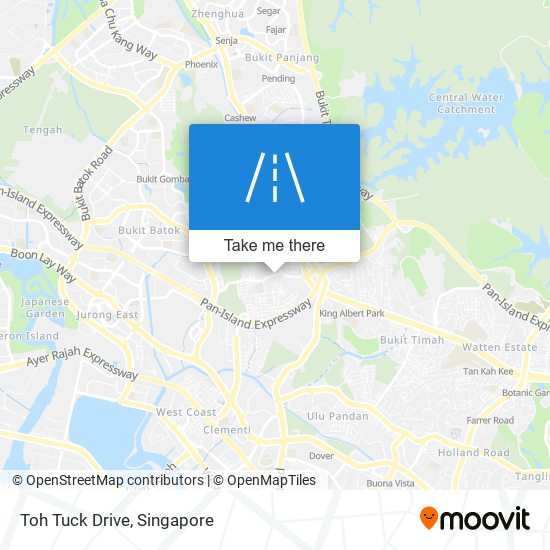 Toh Tuck Drive地图
