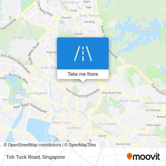Toh Tuck Road地图