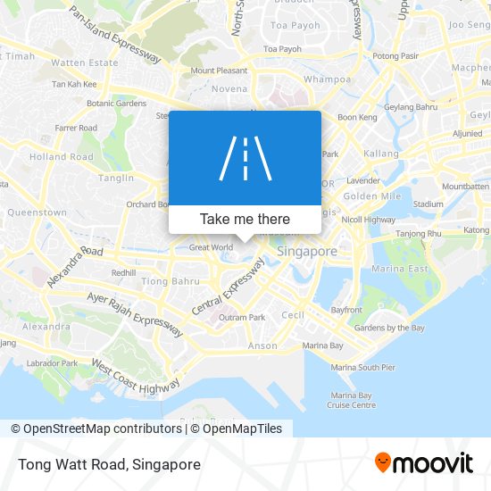 Tong Watt Road map