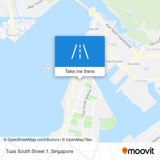 Tuas South Street 1地图