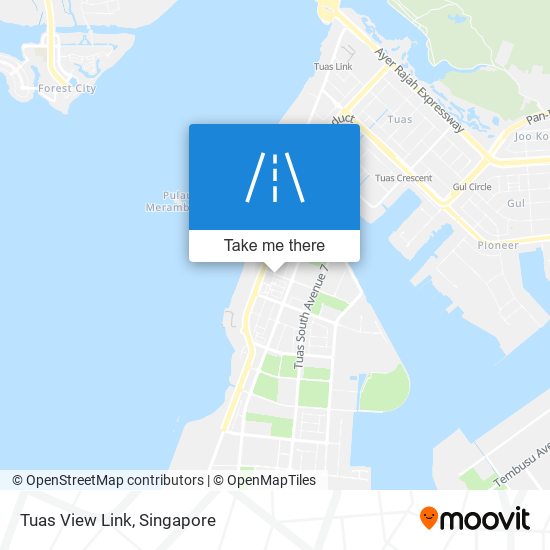 Tuas View Link地图