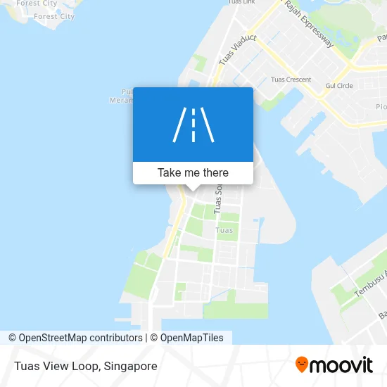 How to get to Tuas View Loop, Southwest by bus or metro?