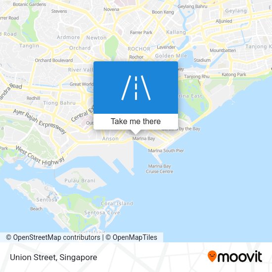 Union Street map