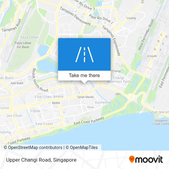 Upper Changi Road地图