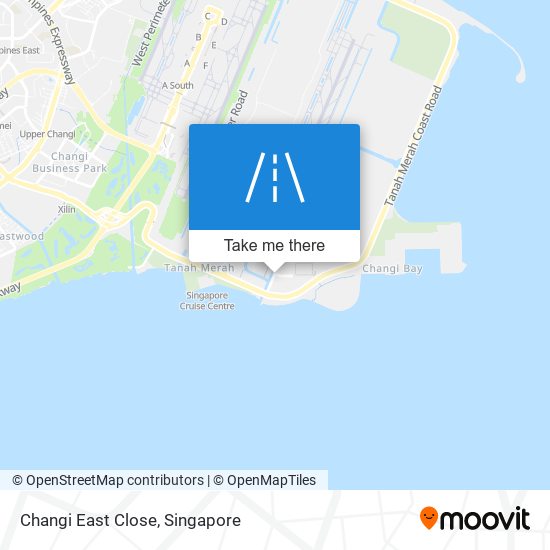 Changi East Close地图