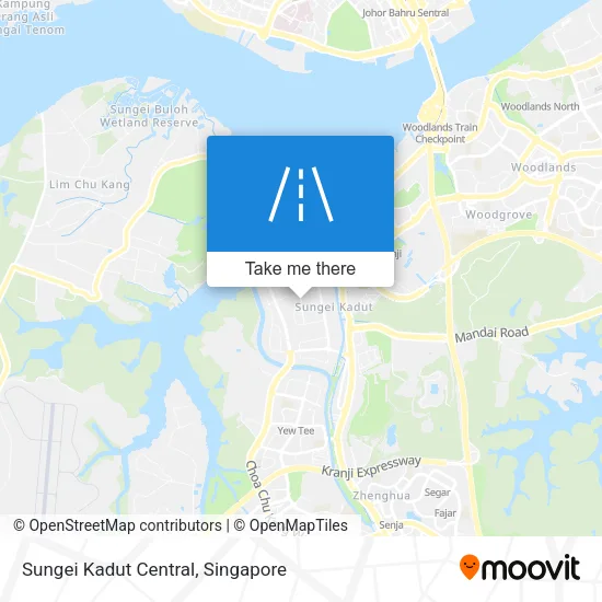 Sungei Kadut Central地图