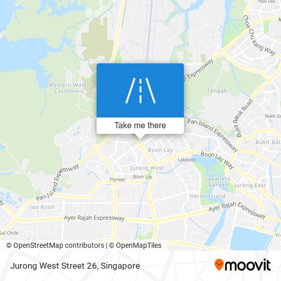 Jurong West Street 26 map