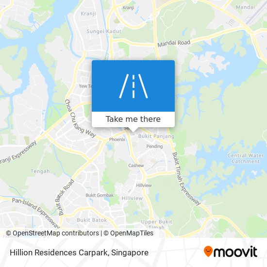 Hillion Residences Carpark map