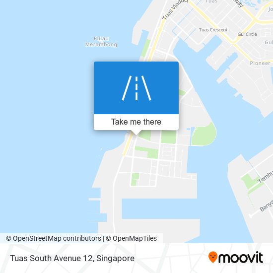 Tuas South Avenue 12 map